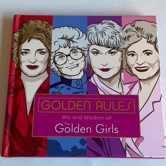 Golden Rules: Wit and Wisdom of The Golden Girls Little Hardcover Book Gift - Picture 6 of 7